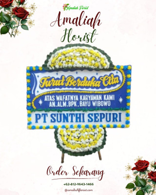Papan Bunga Duka di Jayaraksa