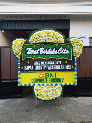 Papan Bunga Duka di Jayaraksa
