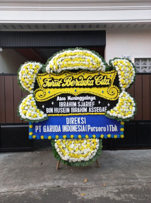 Papan Bunga Duka di Jayaraksa
