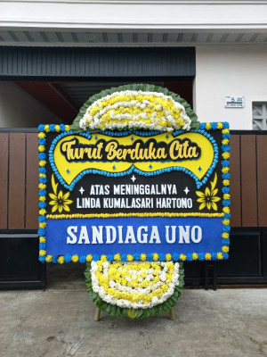 Papan Bunga Duka di Jayaraksa
