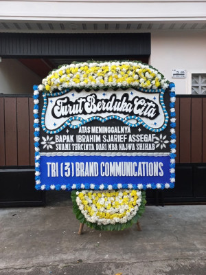 Papan Bunga Duka di Jayaraksa
